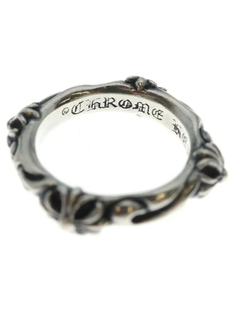 Chrome Hearts Sbt Band Ring Silver